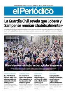 EL FEMINISMO SE REIVINDICA EN LAS CAPITALES ARAGONESAS