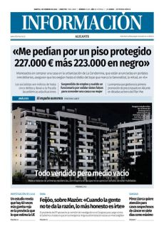 LA GENERALITAT SUSPENDE A UN FUNCIONARIO POR VALIDAR DATOS FALSOS PARA ADJUDICAR UN PISO A SU MUJER